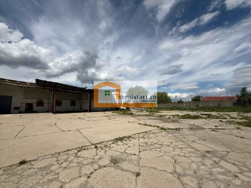 Codlea, acces E68, spatiu industrial cu teren 1,7Ha, dubla deschidere la DJ112A,
