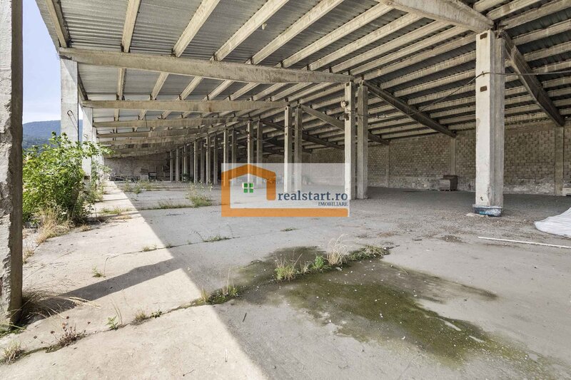 Codlea, acces E68, spatiu industrial cu teren 1,7Ha, dubla deschidere la DJ112A,