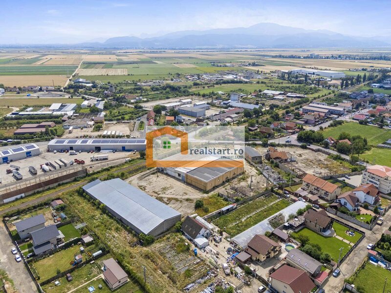 N Brasov, Codlea, acces E60, teren 17000 mp, 5600 mp constructii D155ml la DJ112A,